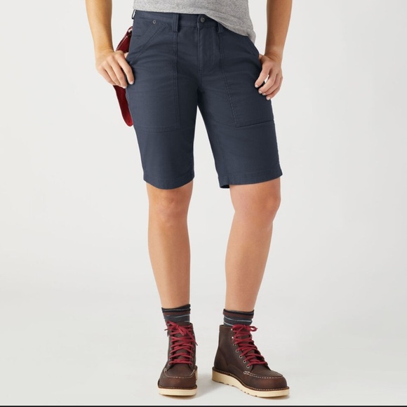 Duluth women’s firehouse flex Navy Shorts - Picture 1 of 10